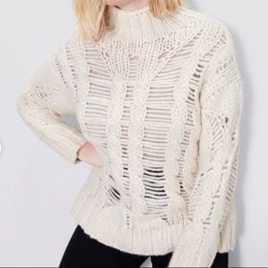 Open weave Zara sweater